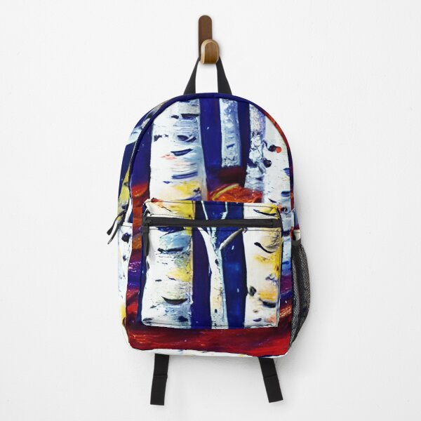 Item preview, Arte de árboles de abedul, ilustraciones de empaste designed and sold by viewgraphics.