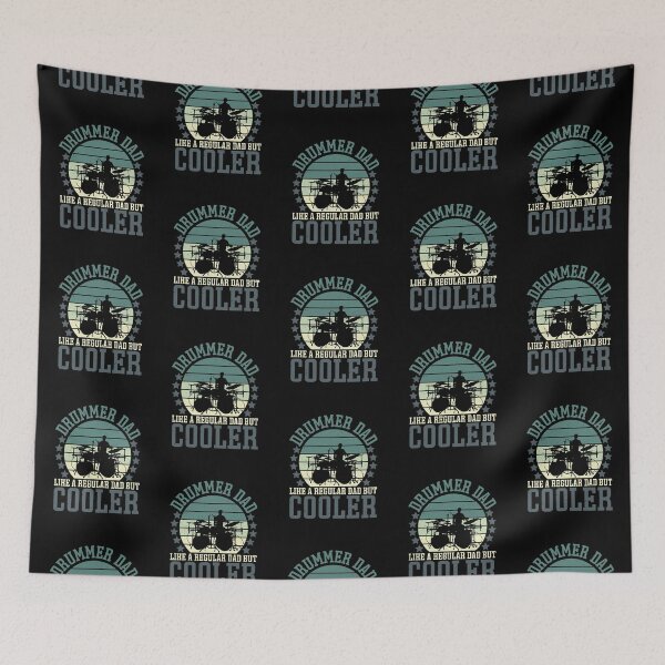 Item preview, Drummer Dad Like a Regular Dad But Cooler designed and sold by SkyTastic.