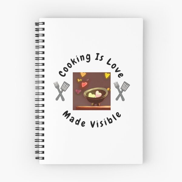 Item preview, Cooking Is Love Made Visible - Funny And Cute Quotes designed and sold by Designspot2020.