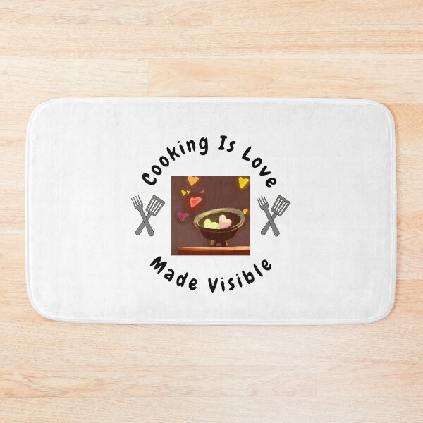 Item preview, Cooking Is Love Made Visible - Funny And Cute Quotes designed and sold by Designspot2020.