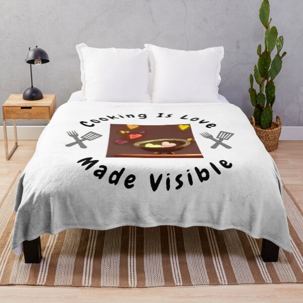 Item preview, Cooking Is Love Made Visible - Funny And Cute Quotes designed and sold by Designspot2020.