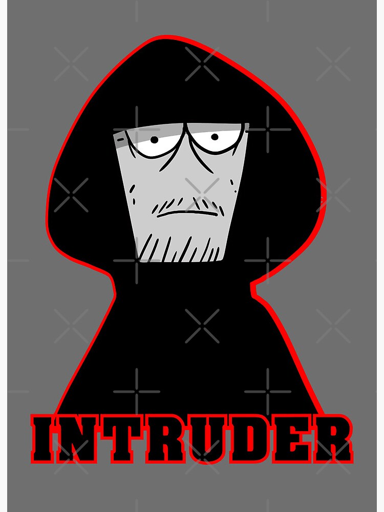 A fan art of the Intruder from The Mandela Catalogue. Bit a bit