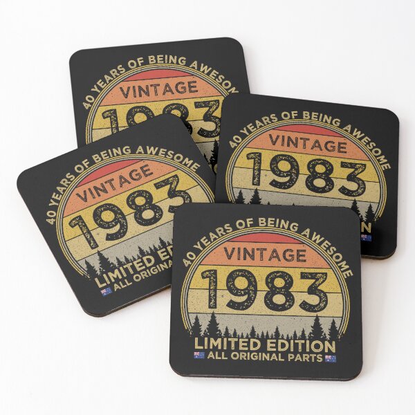 Item preview, 40th Birthday Vintage 1983 Limited Edition Patriotic Australia designed and sold by cssdru.