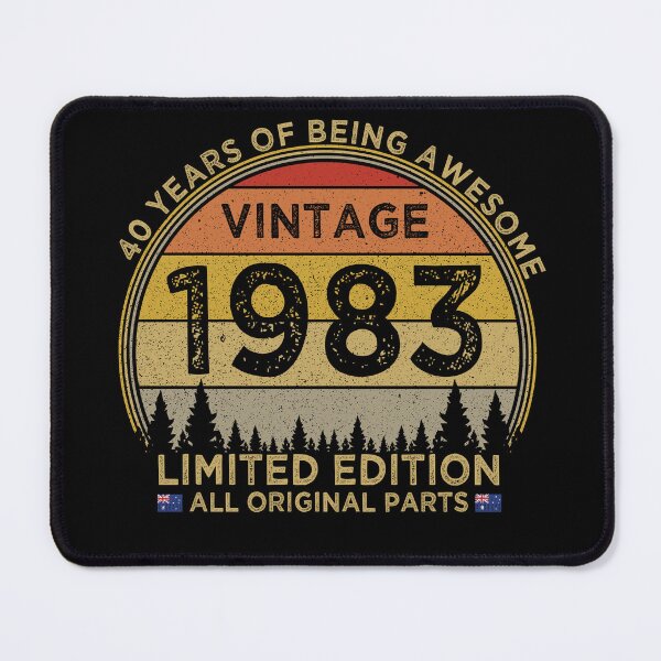 Item preview, 40th Birthday Vintage 1983 Limited Edition Patriotic Australia designed and sold by cssdru.
