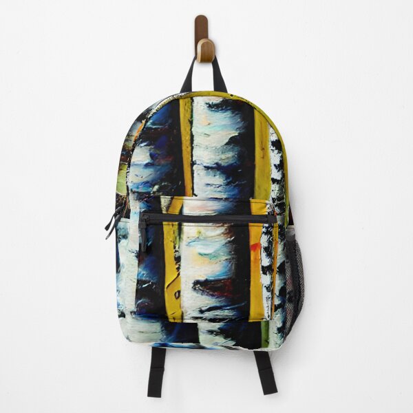 Item preview, Arte de árboles de abedul, ilustraciones de empaste designed and sold by viewgraphics.
