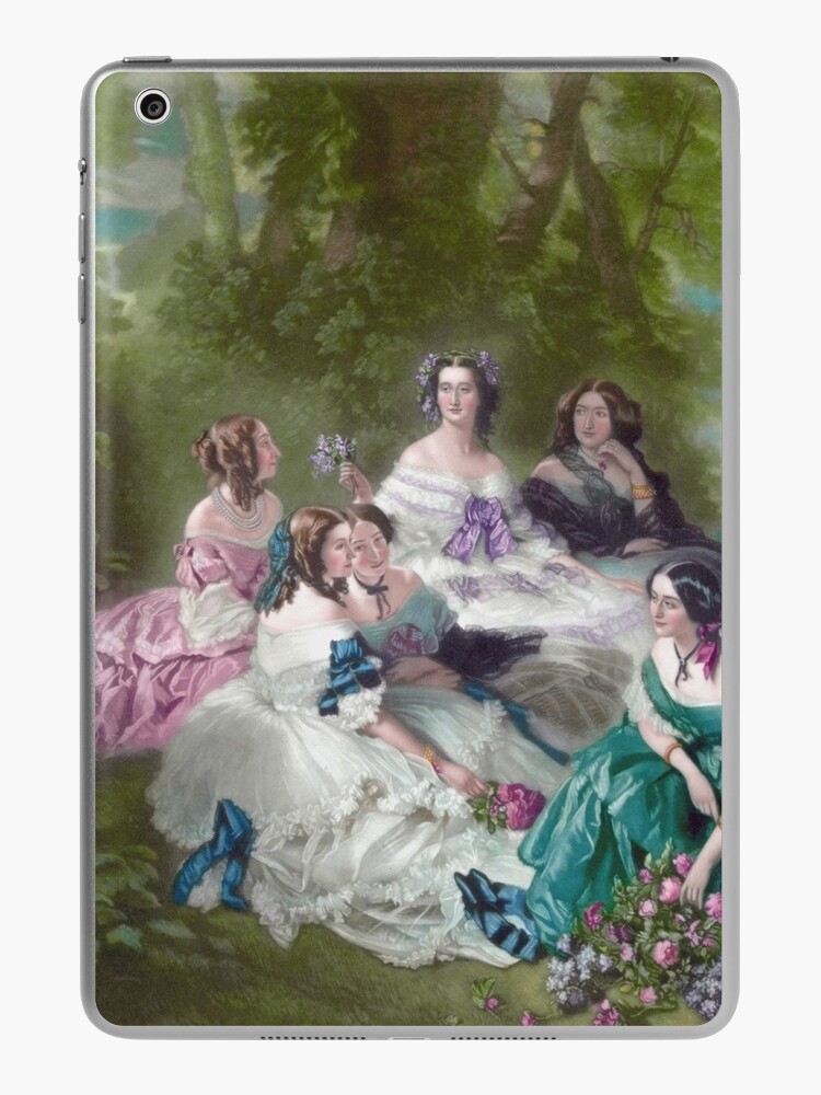 Empress Eugenie Surrounded by her Ladies in Waiting Tapestry by
