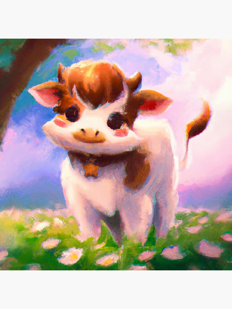 BigRed adorably cute anime cow anime illustration by SketchesbyDani on  DeviantArt