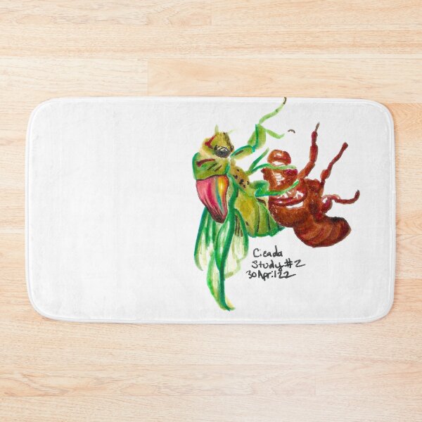 Item preview, Watercolor Cicada  designed and sold by Victoria  Cook.