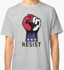 Nein zu politischer Korruption in den USA. Widerstand bekämpfen Classic T-Shirt