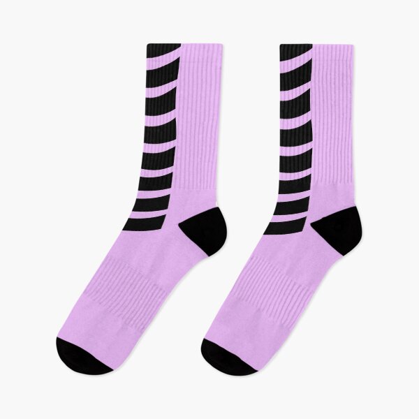Item preview, Socks for girl pink black designed and sold by arts-room.