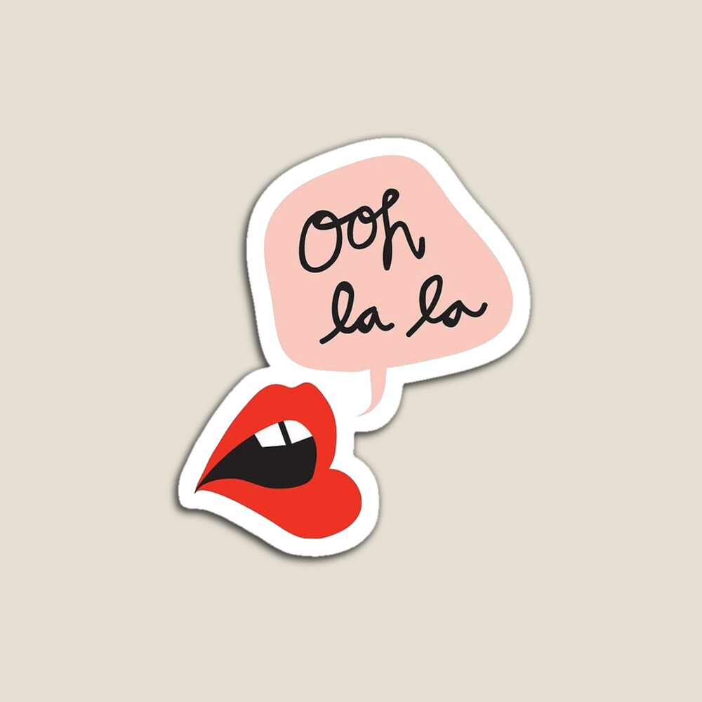 Ooh la la Beer Sticker for Sale by jayaSL