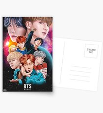 Postales BTS DNA Fan Art