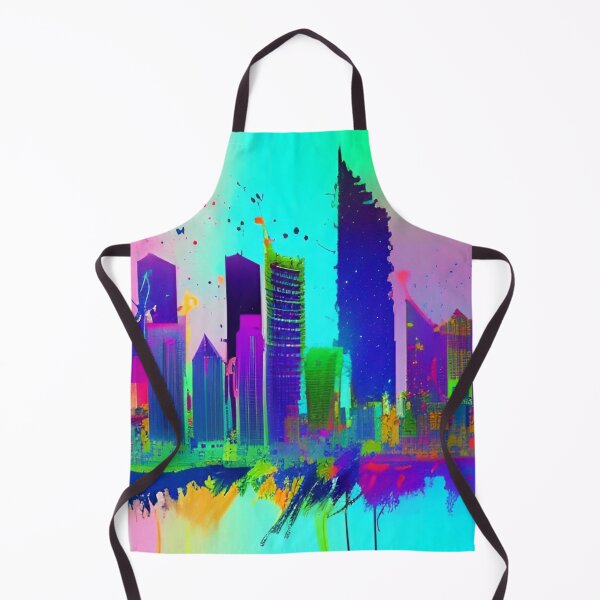 Item preview, Jeddah Skyline Abstract designed and sold by Places On Earth.