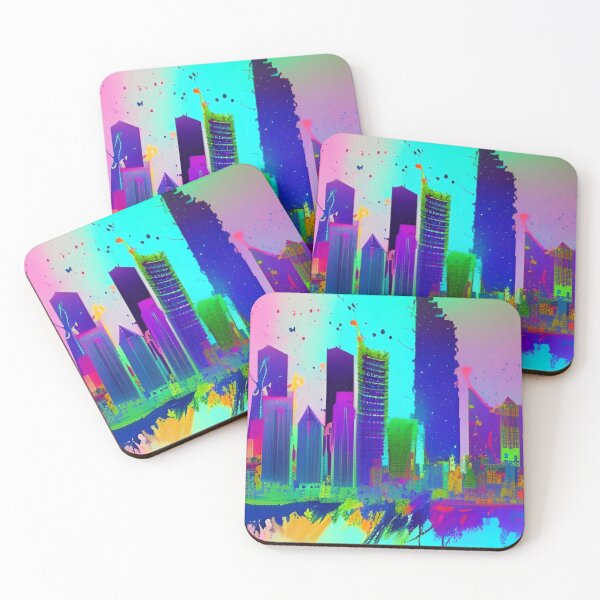 Item preview, Jeddah Skyline Abstract designed and sold by Places On Earth.