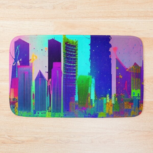 Item preview, Jeddah Skyline Abstract designed and sold by Places On Earth.