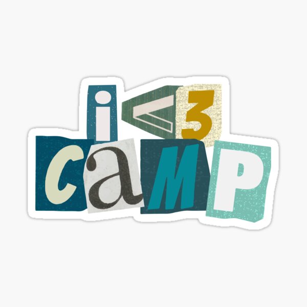 Item preview, I Love Camp Scrapbook designed and sold by l-redfern.