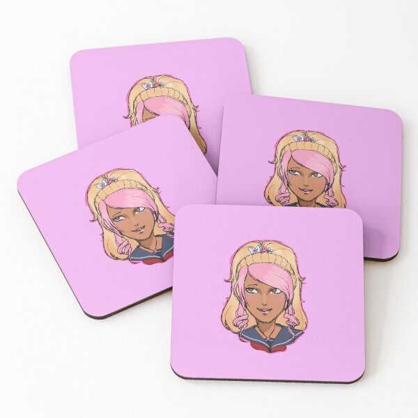 Item preview, Yandere Simulator Bully Kokoro Momoiro Decal Sticker Art designed and sold by emtywater777.