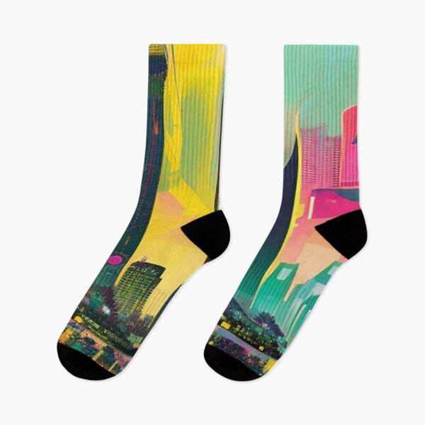 Item preview, Jeddah Skyline Art designed and sold by Places On Earth.