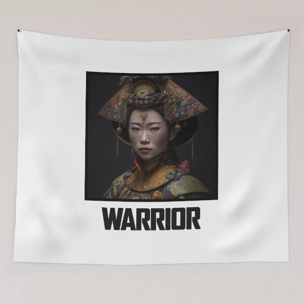 Item preview, Asian Warrior V1 designed and sold by TheVaultArt.