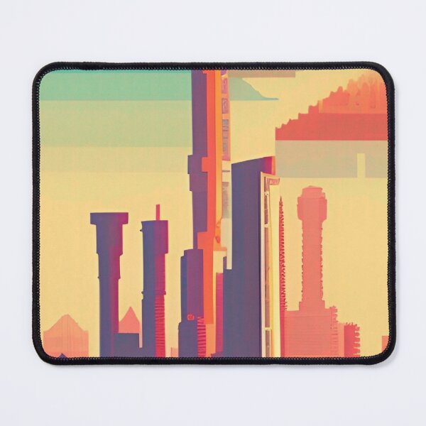 Item preview, Jeddah Skyline Art designed and sold by Places On Earth.