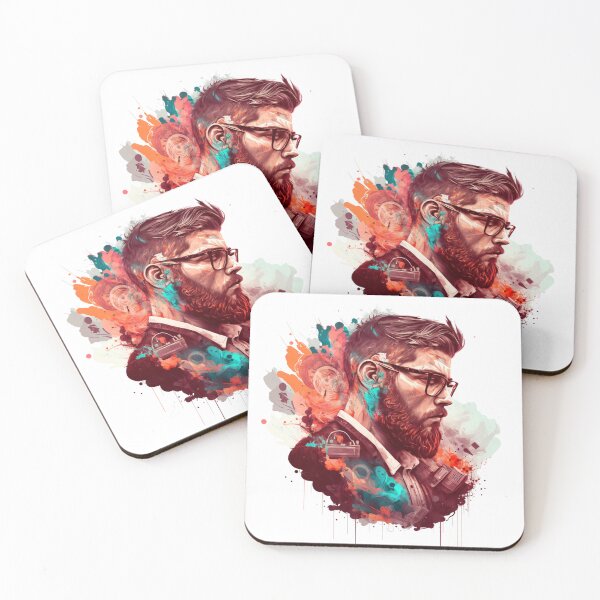 Item preview, Man Listening Music  designed and sold by DianaaBoutique.