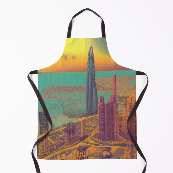 Item preview, Jeddah Skyline Art designed and sold by Places On Earth.