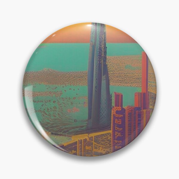 Item preview, Jeddah Skyline Art designed and sold by Places On Earth.
