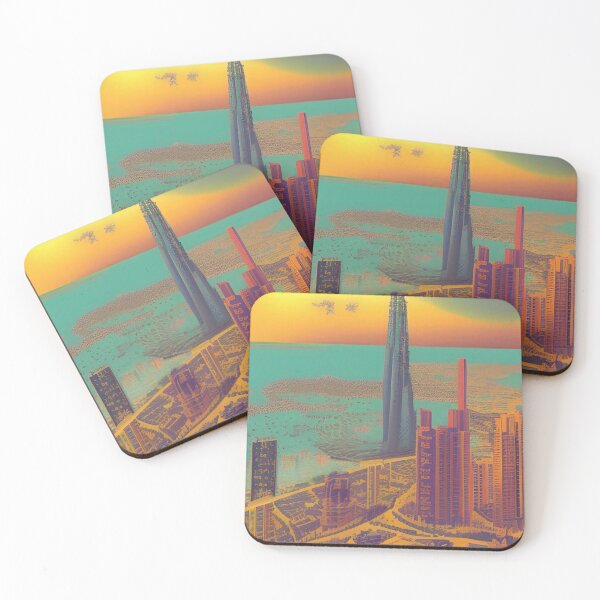 Item preview, Jeddah Skyline Art designed and sold by Places On Earth.