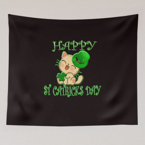 Item preview, Funny Cat St Catricks Day designed and sold by Angelle55.
