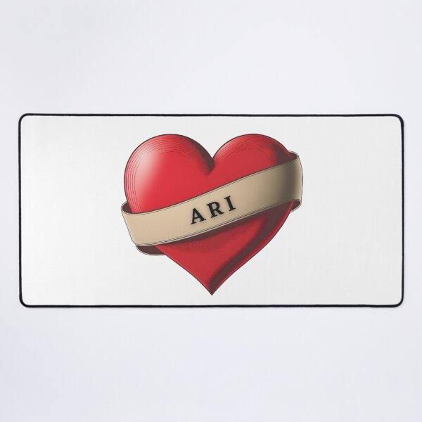 Item preview, Ari - Lovely Red Heart With a Ribbon designed and sold by Allifreyr.