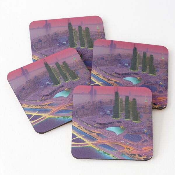 Item preview, Jeddah Skyline Saudi Arabia designed and sold by Places On Earth.