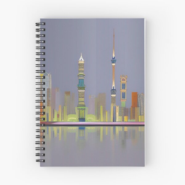 Item preview, Jeddah Skyline Art designed and sold by Places On Earth.