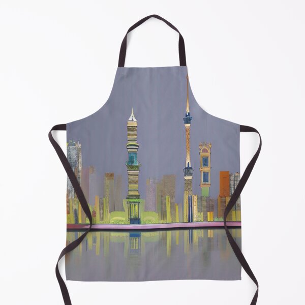Item preview, Jeddah Skyline Art designed and sold by Places On Earth.