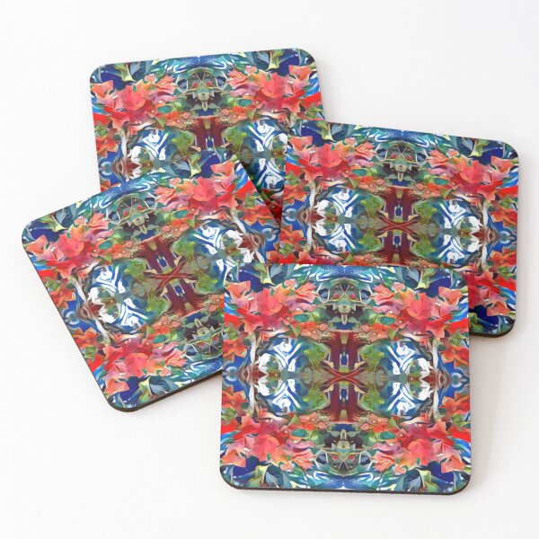 Item preview, Bougainvillea × buttiana Evergreen Vine Flower Plant Pattern designed and sold by SanArtcisco.
