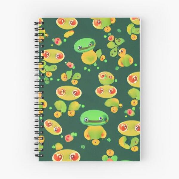 Item preview, Adorable Cartoon Bubble Tree Frog Abstract Pattern designed and sold by pinkpapercup.