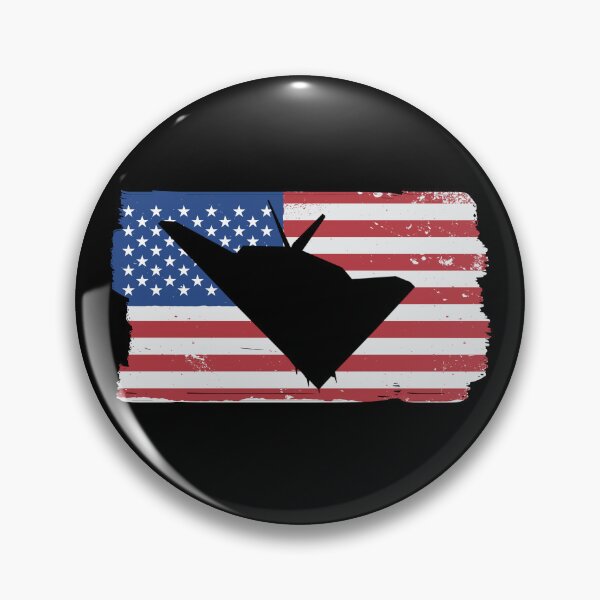 Item preview, F117 Stealth Nighthawk Airplane American Flag F117 Gear designed and sold by DynamicDesign.