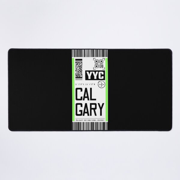 Item preview, CALGARY YYC classic luggage tag travel sticker designed and sold by LeddsoDello.