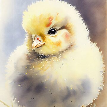 Easter face painting ideas for kids: fluffy yellow chick