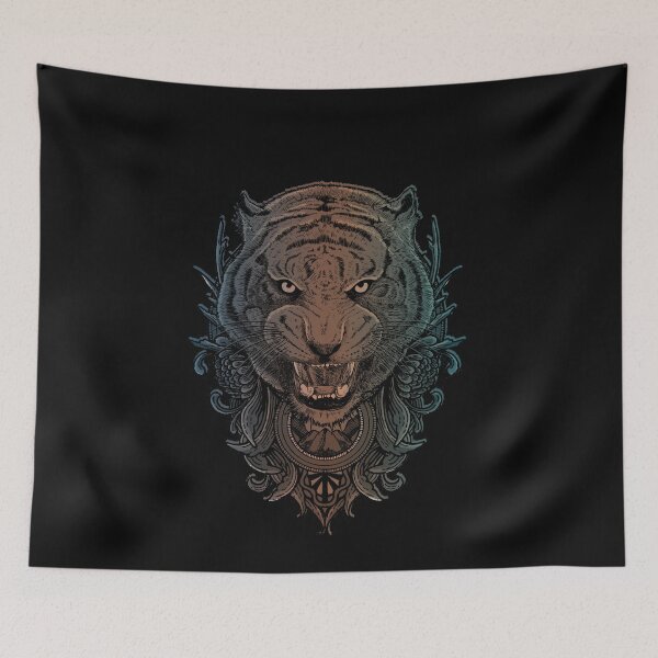 Item preview, Tiger head vintage designed and sold by Atherisink.