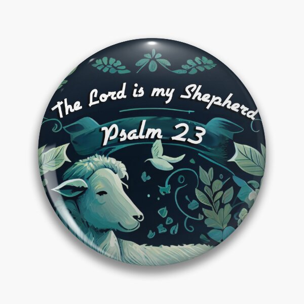 Item preview, Psalm 23 - Shepherd and Sheep Illustration: Protected by God designed and sold by Art4Christ.