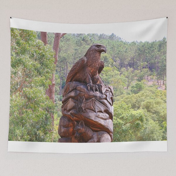 Item preview, Eagle totem carving, Portugal designed and sold by FranWest.