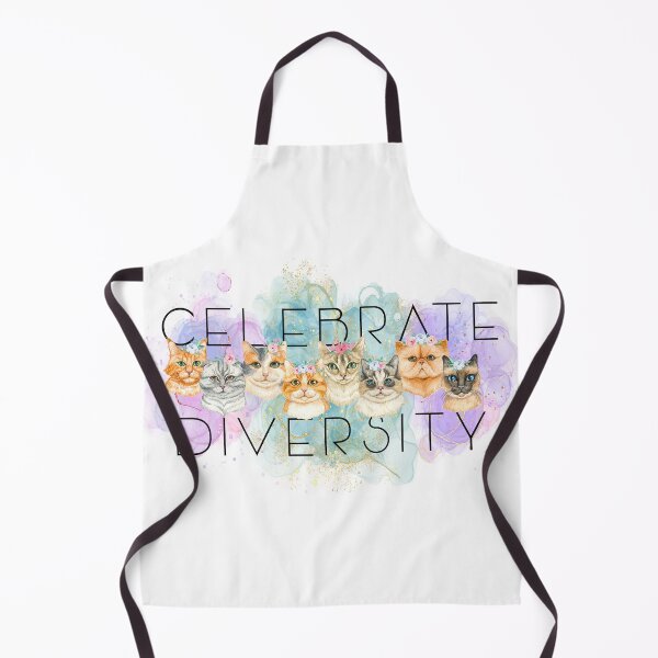 Item preview, Celebrate Diversity Different Cat Breeds Funny Cat Cute Cat Lovers Gift designed and sold by QuanJewelry.