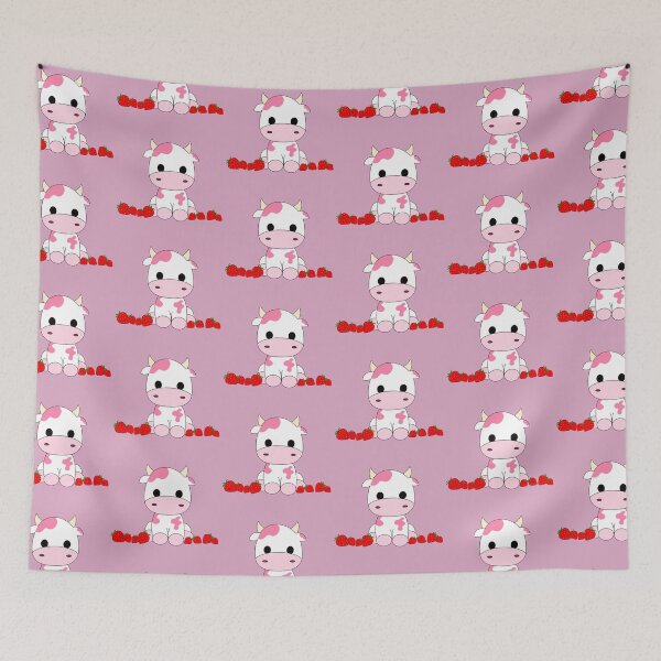 Item preview, Cute Strawberry Cow designed and sold by shadowtown.