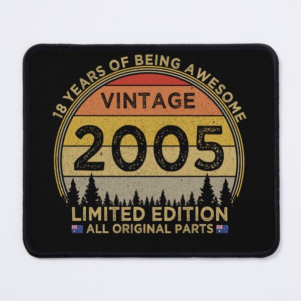 Item preview, 18th Birthday Vintage 2005 Limited Edition Patriotic Australia designed and sold by cssdru.