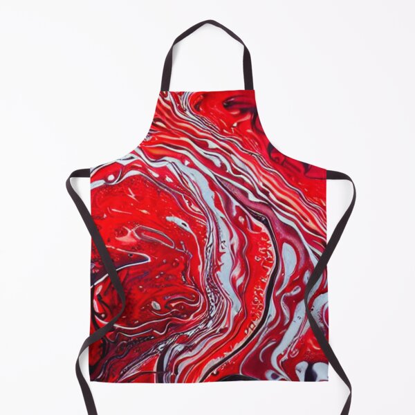 Item preview, Red fluid pour designed and sold by usama883.