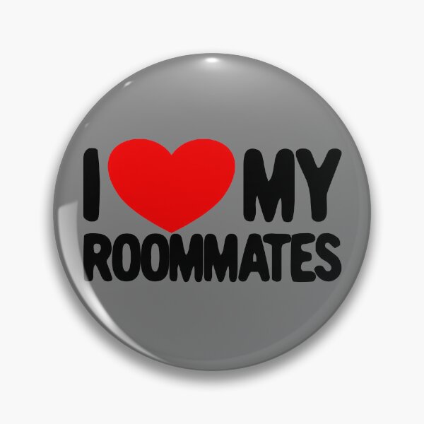 Item preview, I Love My Roommates Red Heart I Love My Roommates Gear designed and sold by DynamicDesign.