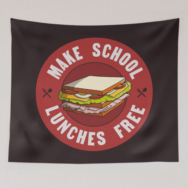 Item preview, Make School Lunches Free -  Fund Public Education designed and sold by Picket Club.