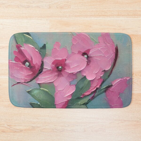 Item preview, Original Pink Flower Art ,Wabi Sabi Art, Vintage Fine Art designed and sold by viewgraphics.