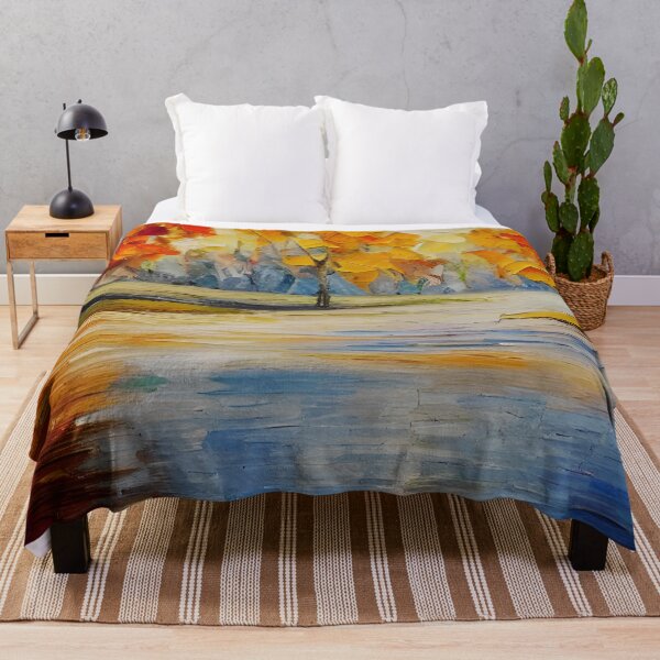 Item preview, River Landscape Art, Autumn Art ,Trees Art ,Boho art, Fancy Art designed and sold by viewgraphics.