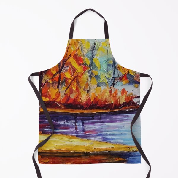Item preview, River Landscape Art, Autumn Art ,Trees Art ,Boho art, Fancy Art designed and sold by viewgraphics.